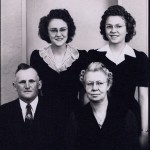 The Ottoson family, late 1940's